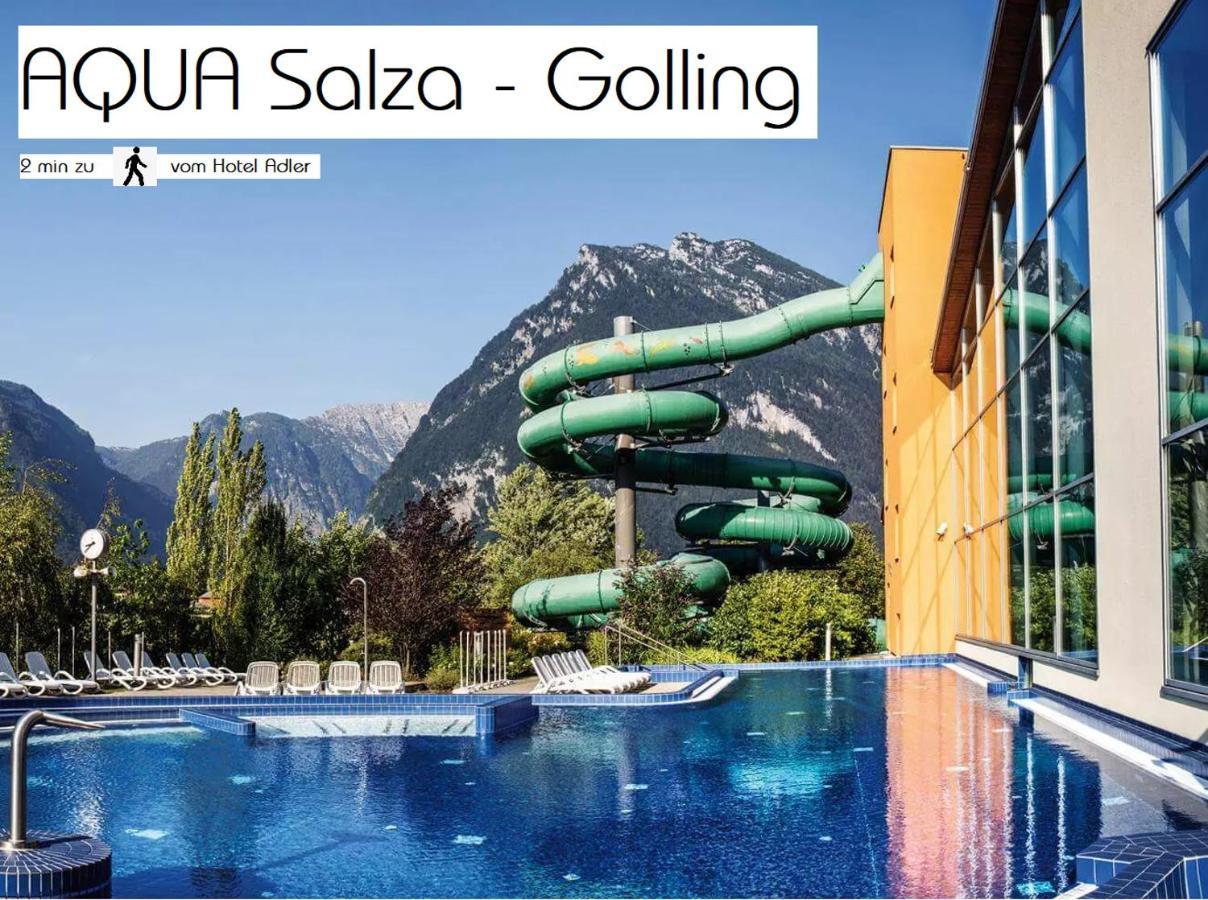 Hotel Adler Golling an der Salzach Buitenkant foto